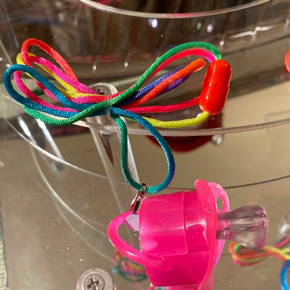 Light Up! NWT! Novelty Adult/ Teen Pacifier! 🍼🫦👄Hot Pink! - Picture 3 of 6